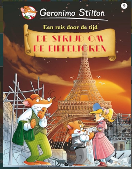 Geronimo Stilton strip - De strijd om de Eiffeltoren