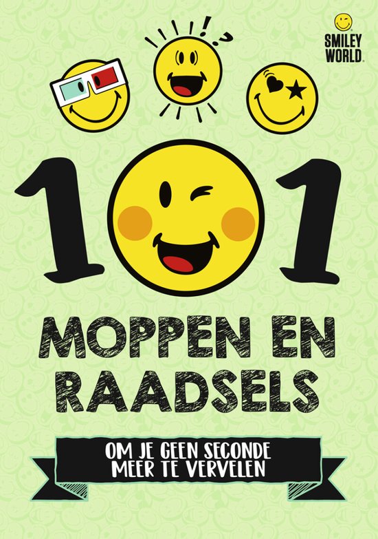 101 Moppen en raadsels om je geen seconde meer te vervelen