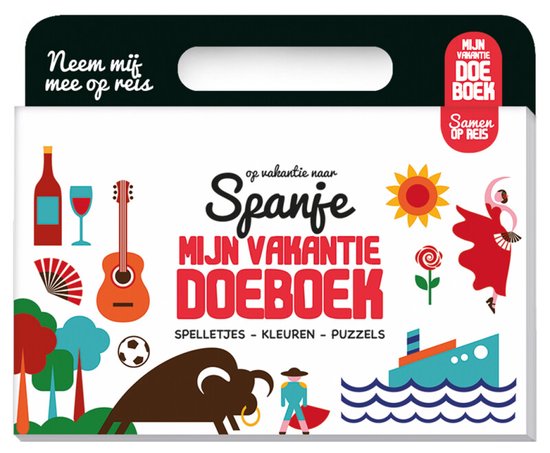 Mijn vakantiedoeboek - Spanje