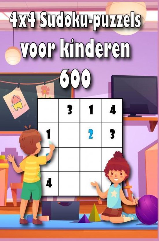 4x4 sudoku voor kids 600