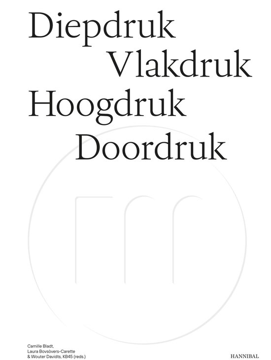 Diepdruk vlakdruk hoogdruk doordruk