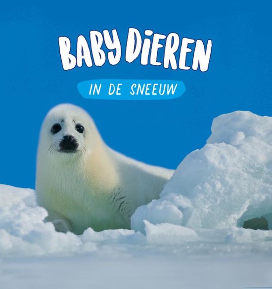 Babydieren - Babydieren in de sneeuw