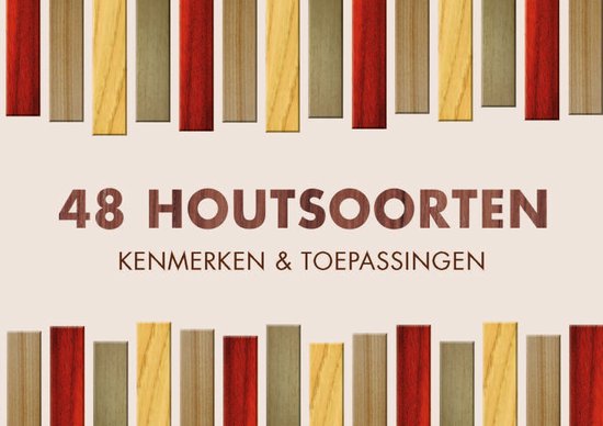 48 houtsoorten - boek - hout