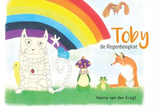 Toby, de Regenboog kat