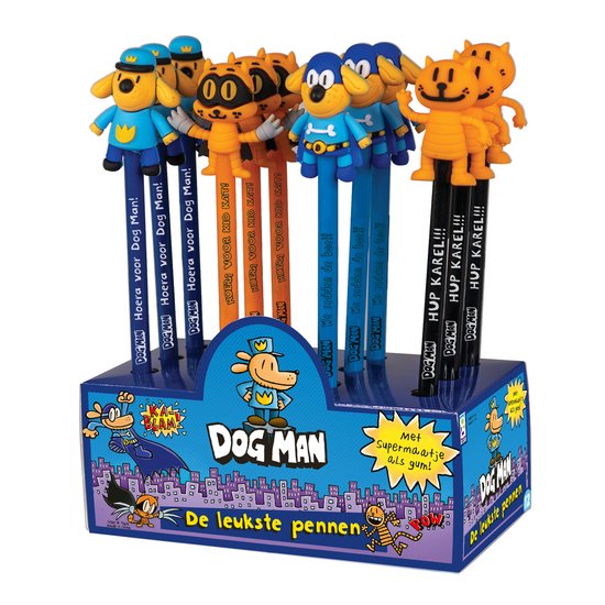 Dog Man 3D-pen Doos 12 exemplaren