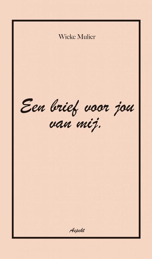 Een brief voor jou van mij