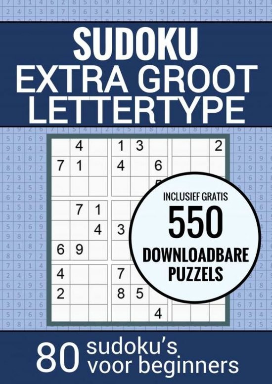 Boek Cadeau - Sudoku Makkelijk - Puzzelboek voor Ouderen, Senioren, Opa en Oma en Slechtzienden: Grootletter Type XL/XXL