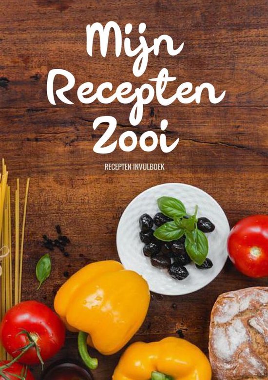 Leuke Cadeaus voor Vrouwen, Mannen, Vriend en Vriendin - Recepten Invulboek / Receptenboek - Mijn Recepten Zooi