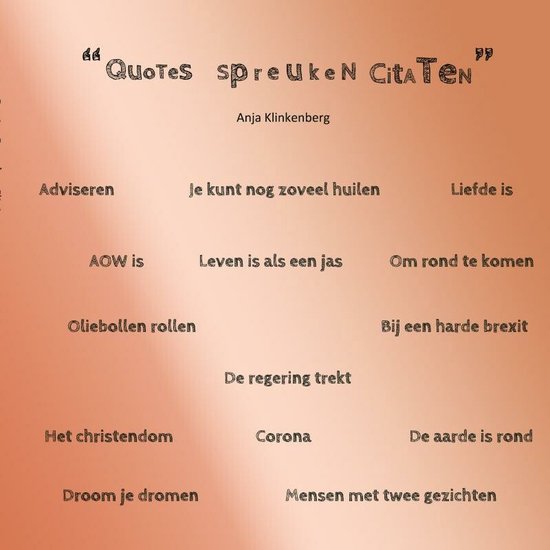 Citaten Spreuken Quotes .