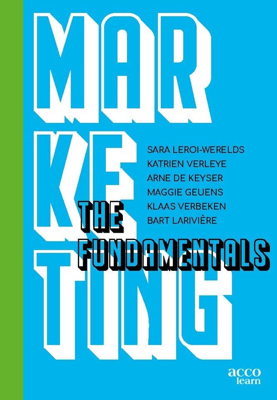 Marketing: The fundamentals