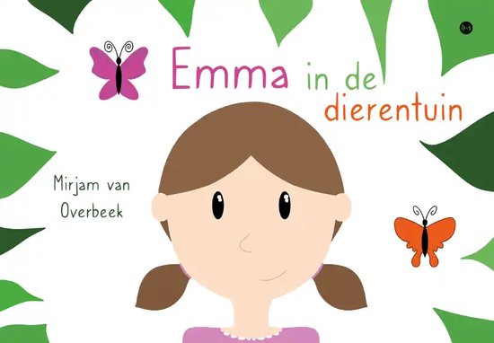 Emma in de dierentuin