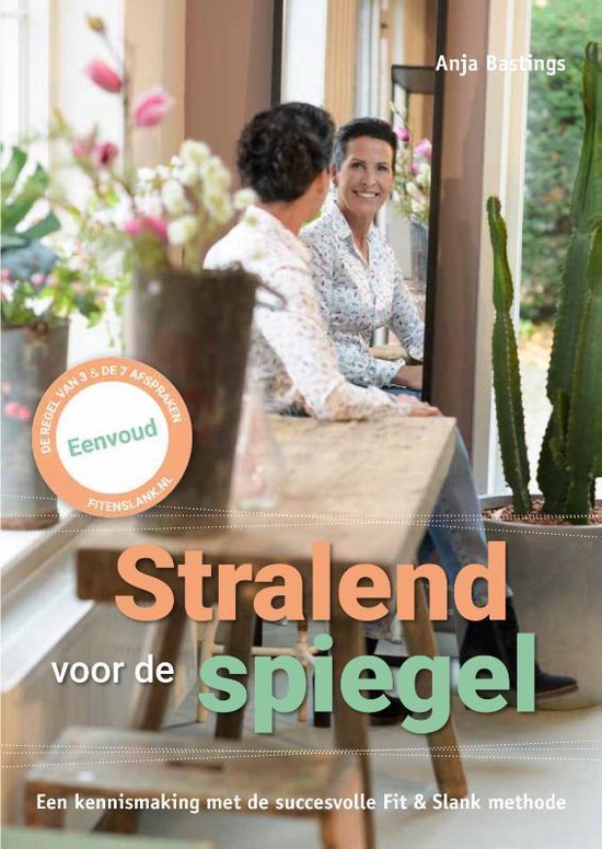 Stralend voor de spiegel