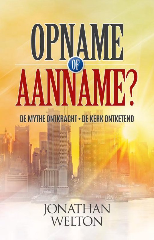 Opname of aanname?