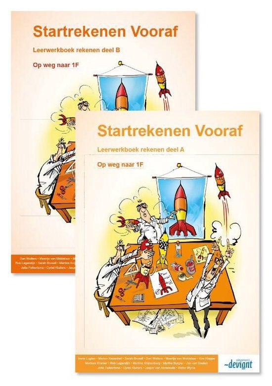 Startrekenen 1F Rekenen deel A en B Leerwerkboek