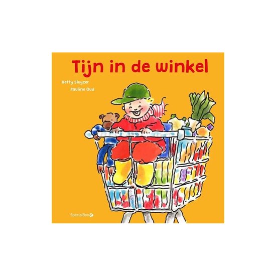 Tijn in de winkel