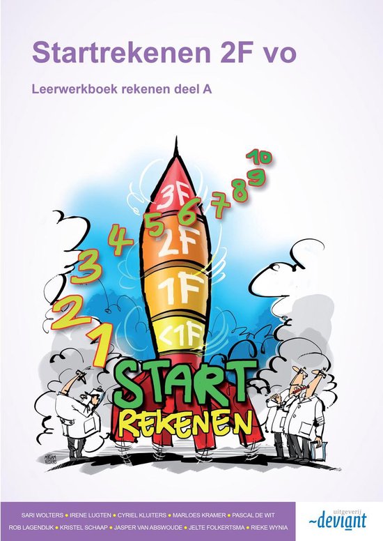 Startrekenen 2F vo Rekenen deel A Leerwerkboek