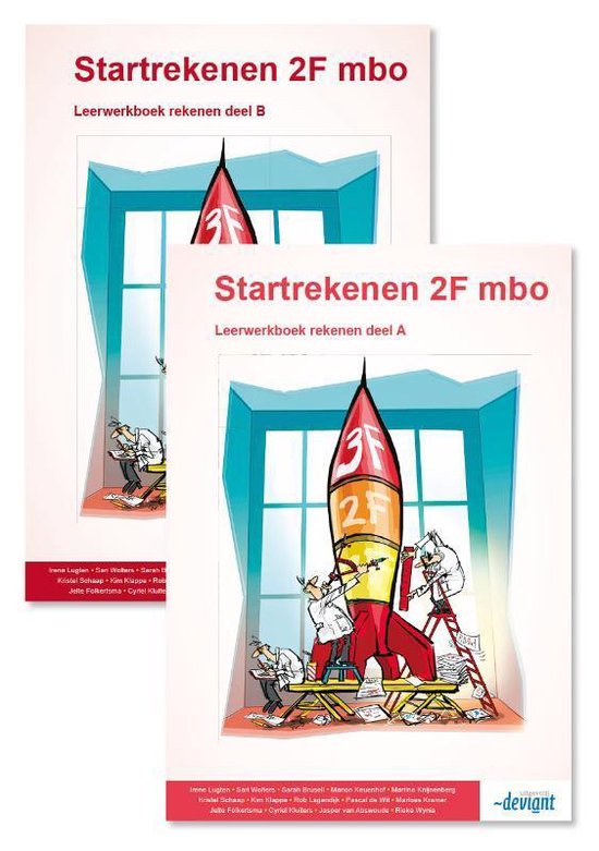 Startrekenen 2F mbo Leerwerkboeken A + B