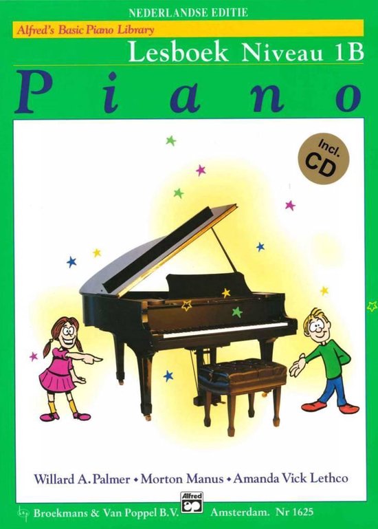 Alfred's Basic Piano Library   Lesboek Niveau 1B + CD