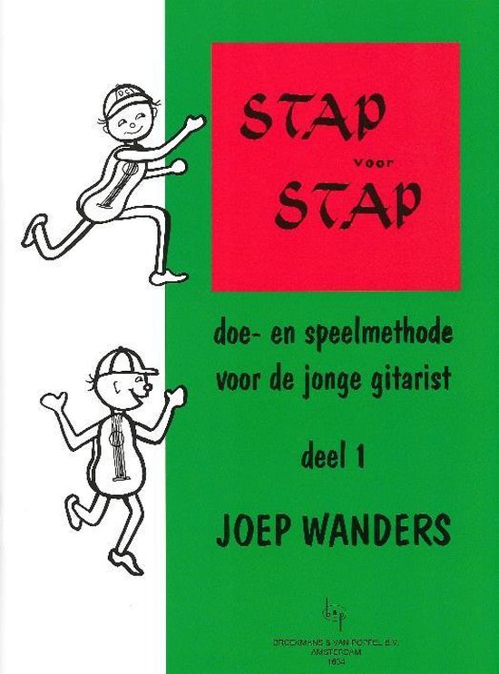 Stap voor stap Deel 1 (Doe- en speelmethode voor de jonge gitarist)