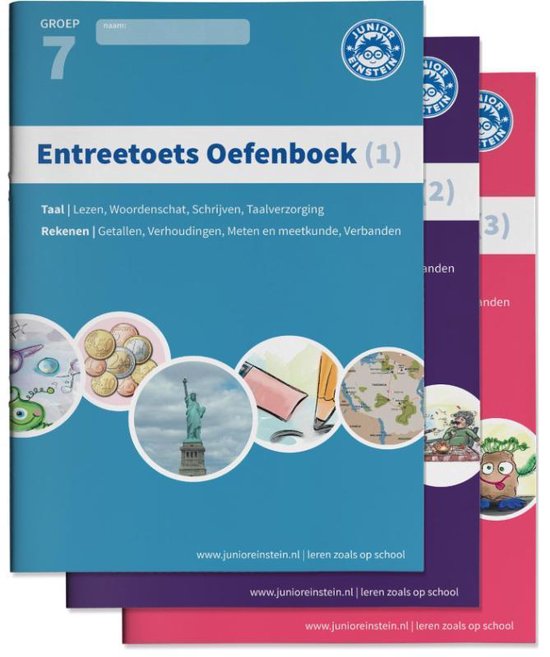 Entreetoets oefenboek compleet 1, 2 en 3