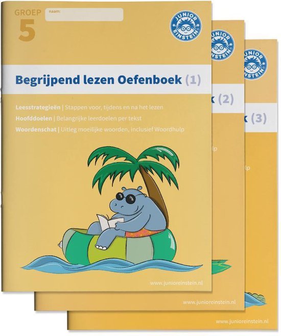 Delen 1, 2 en 3 - Begrijpend lezen 1, 2 en 3 Oefenboek Compleet