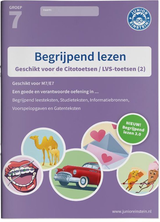 Begrijpend lezen Deel 2 - Groep 7 Oefenboek