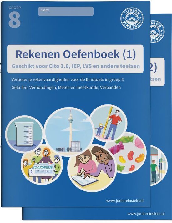 Delen 1 en 2 1 en 2 - Rekenen Oefenboeken Compleet