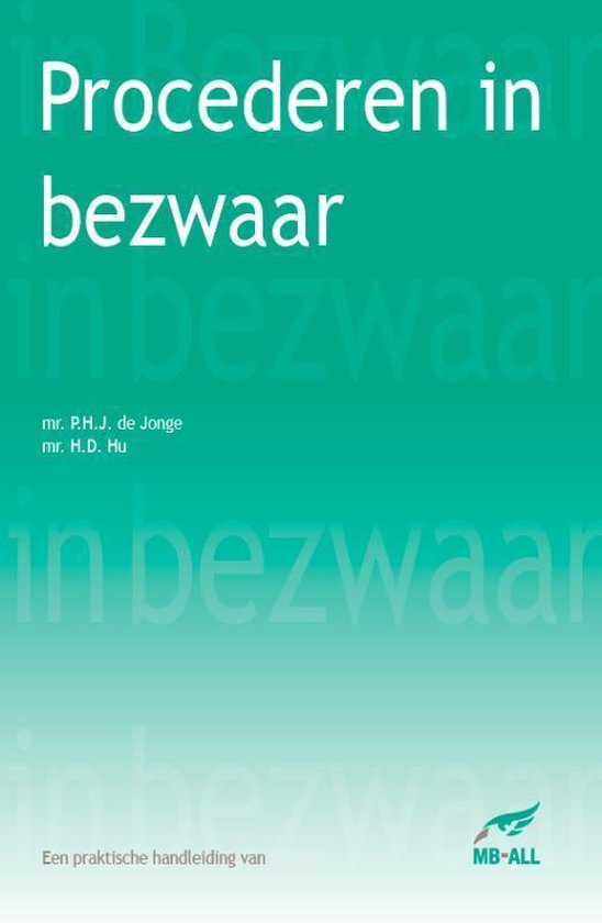 Procederen in bezwaar