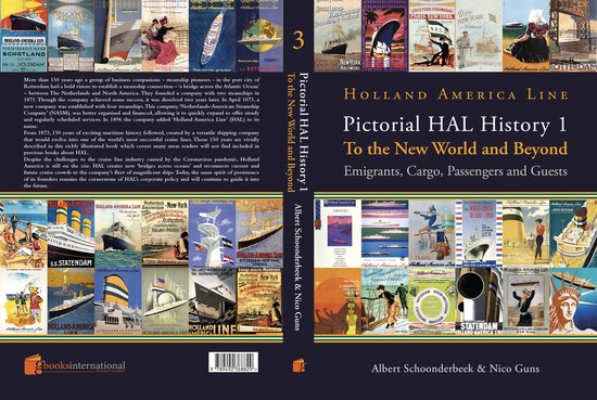 Holland America Line Pictorial HAL History 1