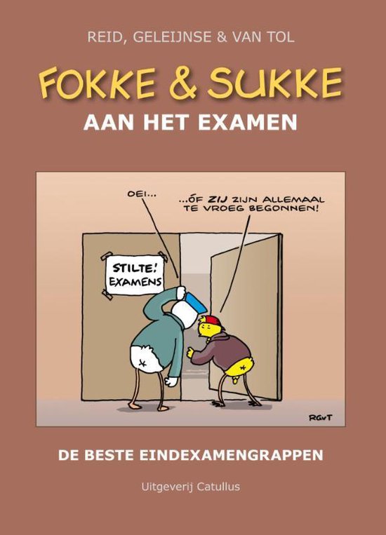 Fokke & Sukke - Hc07 aan het examen