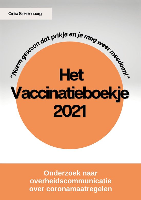 Het Vaccinatieboekje 2021