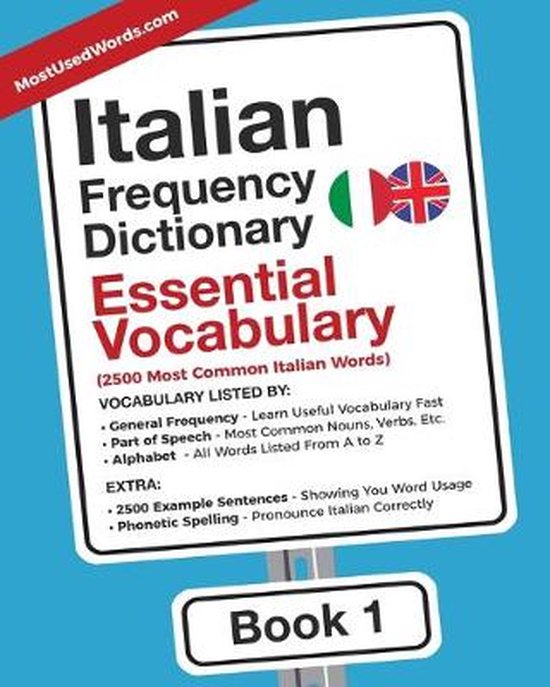 Italian-English- Italian Frequency Dictionary - Essential Vocabulary