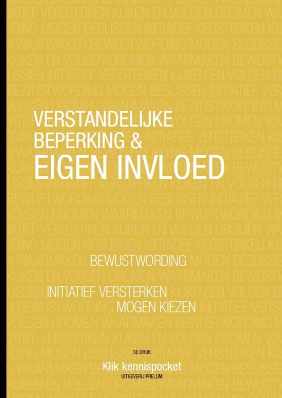 Verstandelijke beperking & eigen invloed