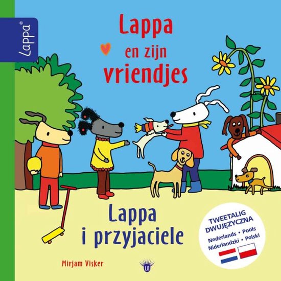 LAPPA kinderboeken - Lappa en zijn vriendjes - Lappa i przyjaciele (NL-PO)