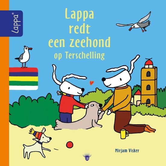 LAPPA kinderboeken - Lappa redt een zeehond op Terschelling