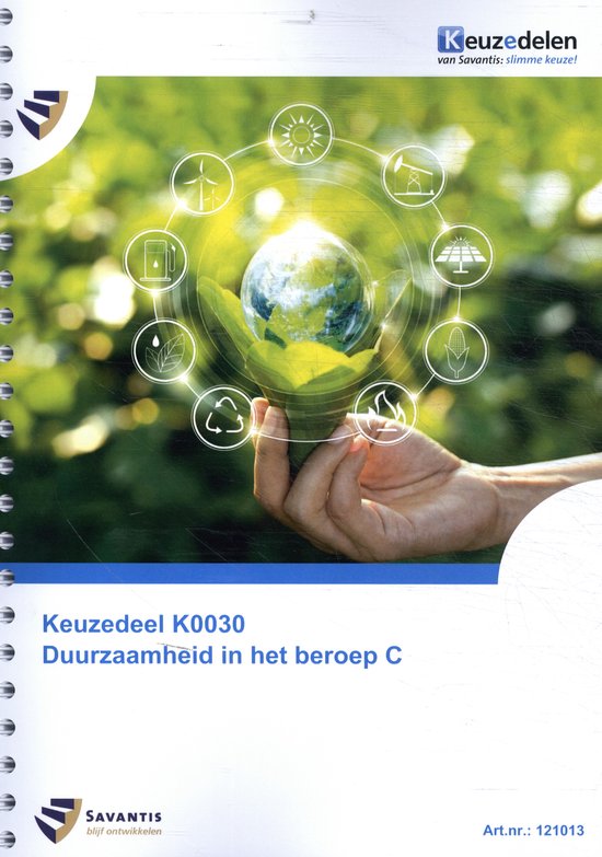 Keuzedeel K0028 Duurzaamheid in het beroep C