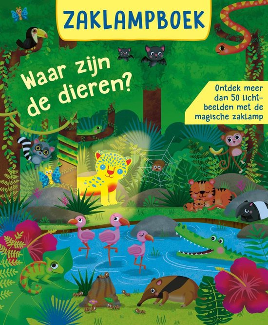 Zoekboeken - Zaklampboek - Waar zijn de dieren?