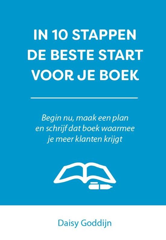 10 stappen  -   In 10 stappen de beste start voor je boek