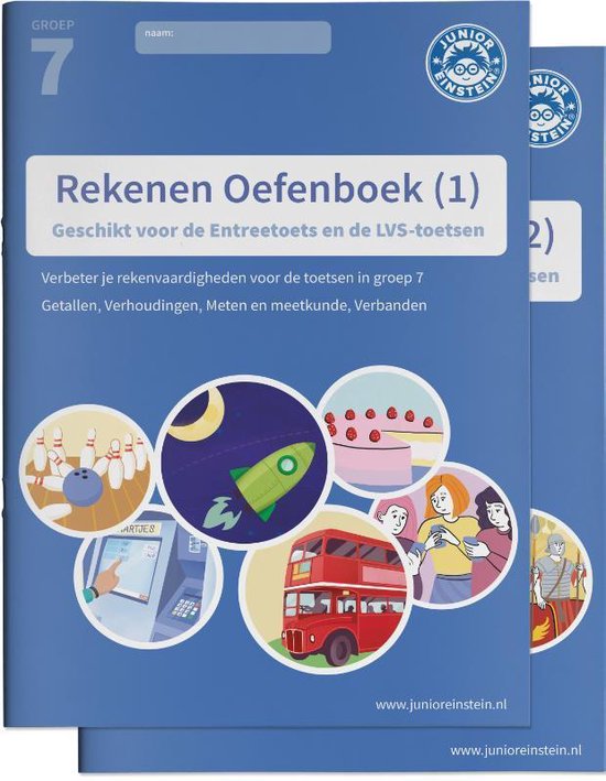 Delen 1 en 2 - Rekenen Oefenboek delen 1 en 2 geschikt voor de Citotoets