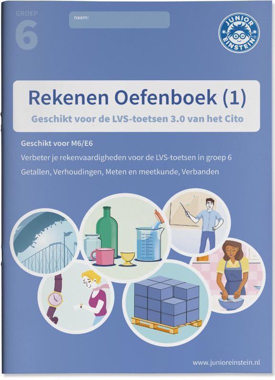 Deel 1 - Rekenen Oefenboek deel 1 groep 6