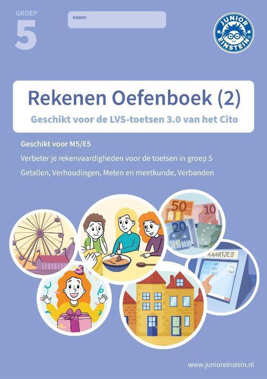 Rekenen 2 groep 5 Oefenboek