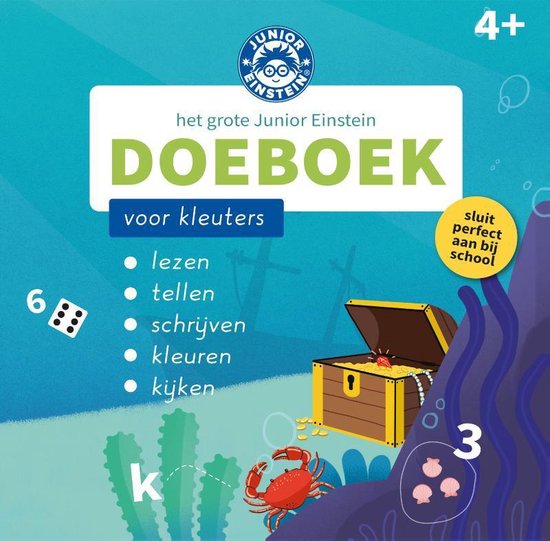 Het grote Junior Einstein doeboek voor kleuters