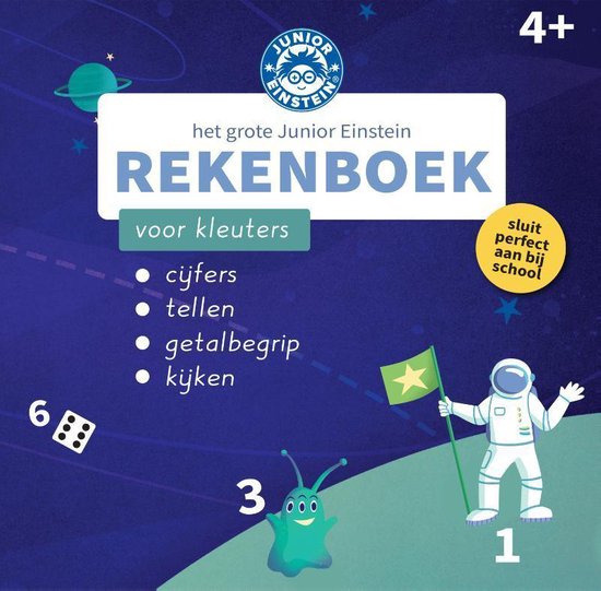 Het grote Junior Einstein rekenboek voor kleuters