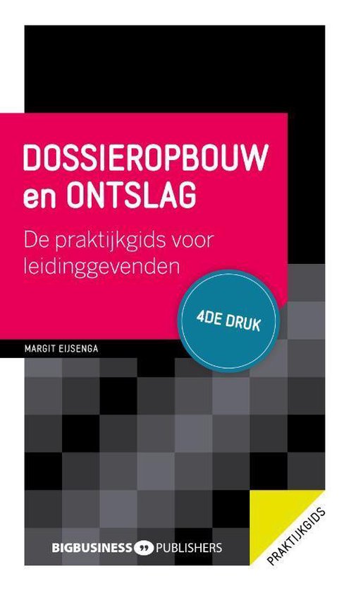 Dossieropbouw en ontslag - 4de druk