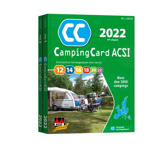 ACSI Campinggids  -   CampingCard ACSI 2022