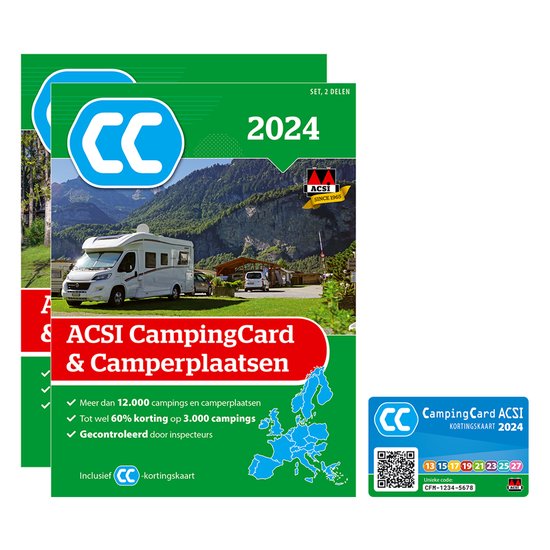 ACSI Campinggids - CampingCard & Camperplaatsen 2023