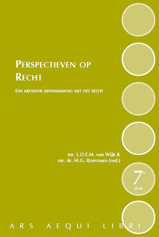 Ars Aequi Handboeken  -   Perspectieven op Recht - 7e druk