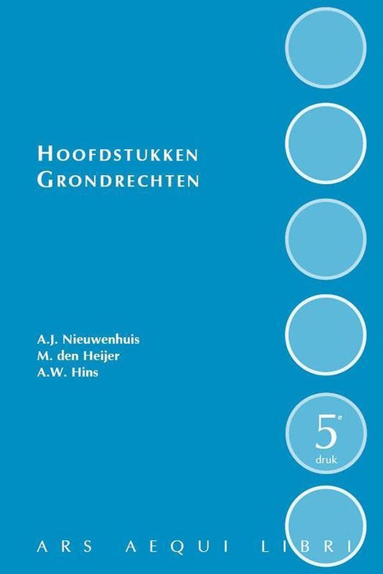 Ars Aequi Handboeken - Hoofdstukken grondrechten