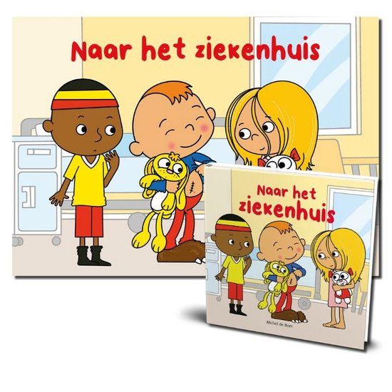 Naar het ziekenhuis kamishibai vertelplaten + boek