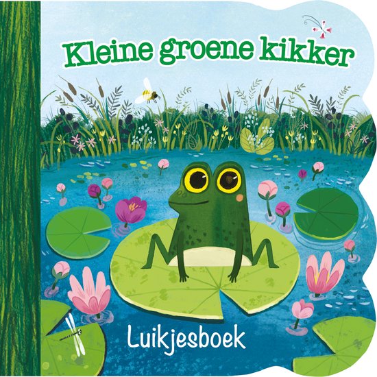 Kleine groene kikker luikjesboek